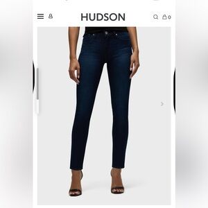 Hudson “Barbara Super Skinny Ankle” Jeans Color Rescue